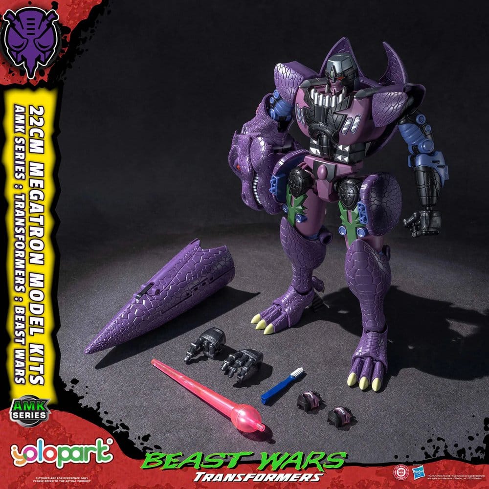 Transformers Maqueta Plastic Model Kit AMK Series Beast Wars Megatron 22 cm