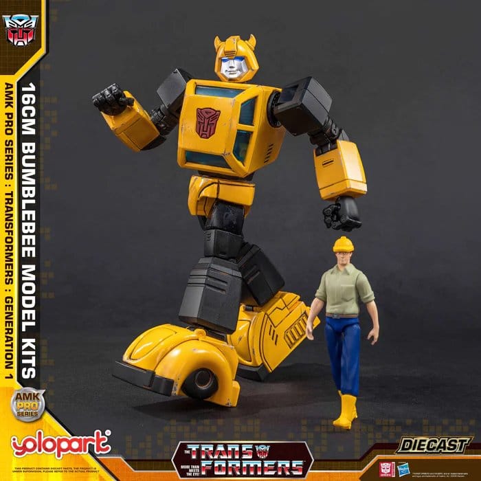 Transformers: Generation One Maqueta Plastic Model Kit AMK PRO Series Bumblebee 16 cm Frikytopia