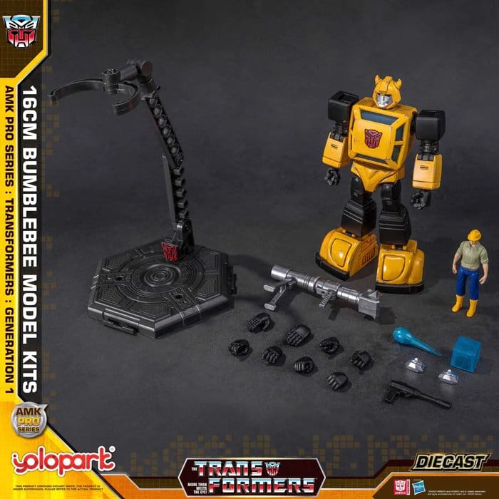 Transformers: Generation One Maqueta Plastic Model Kit AMK PRO Series Bumblebee 16 cm