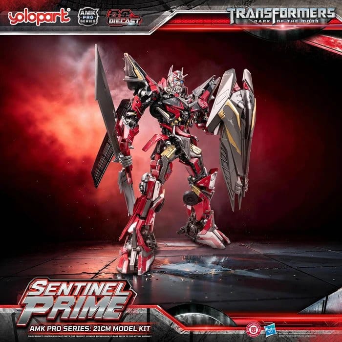 Transformers: Dark of the Moon Maqueta Plastic Model Kit AMK PRO Series Sentinel Prime 21 cm