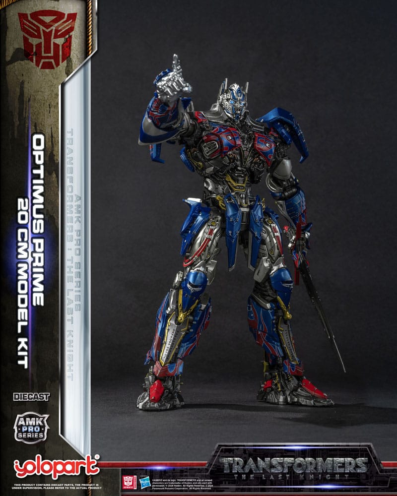 TRANSFORMERS THE LAST KNIGHT AMK PRO OPTIMUS PRIME MODEL KIT