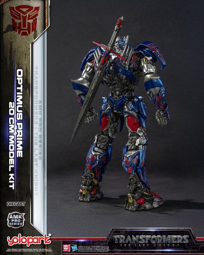 TRANSFORMERS THE LAST KNIGHT AMK PRO OPTIMUS PRIME MODEL KIT