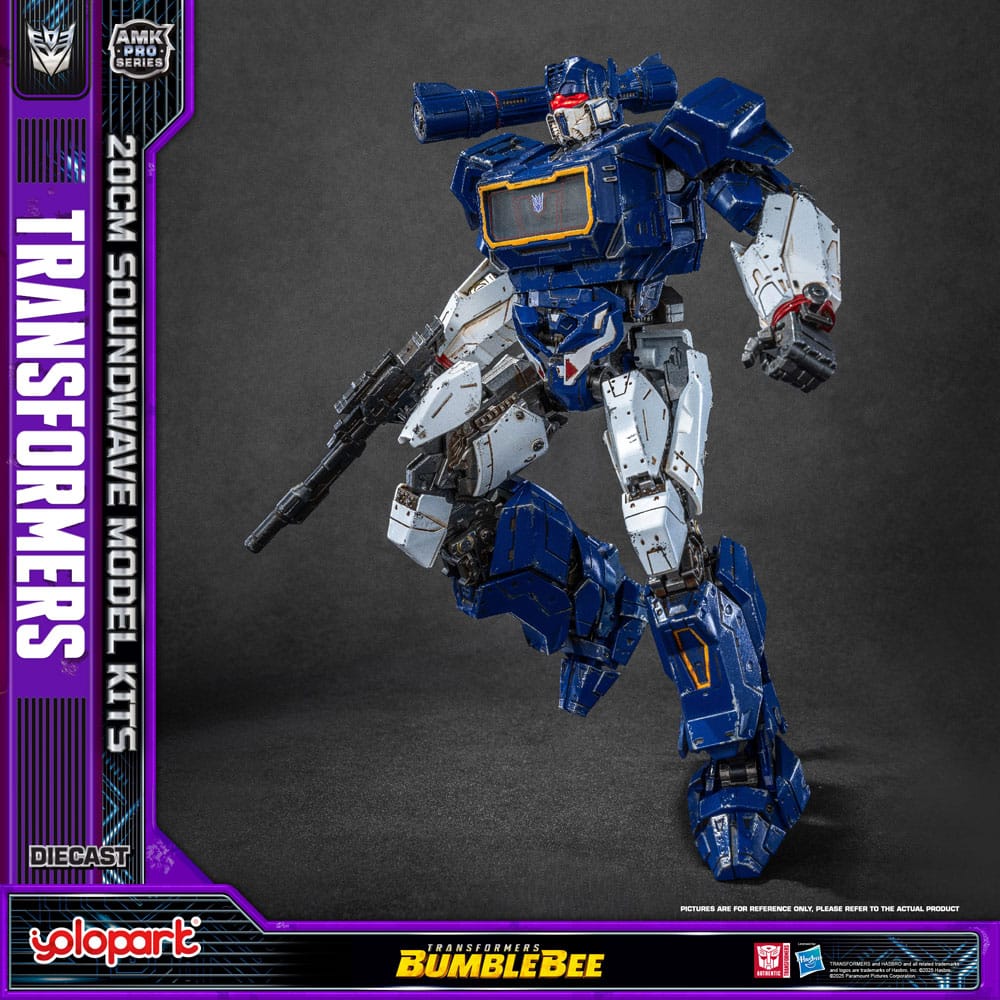Transformers: Bumblebee Maqueta AMK Pro Series Soundwave (Oversea Version) 20 cm