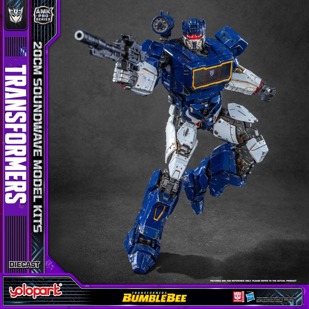 Transformers: Bumblebee Maqueta AMK Pro Series Soundwave (Oversea Version) 20 cm