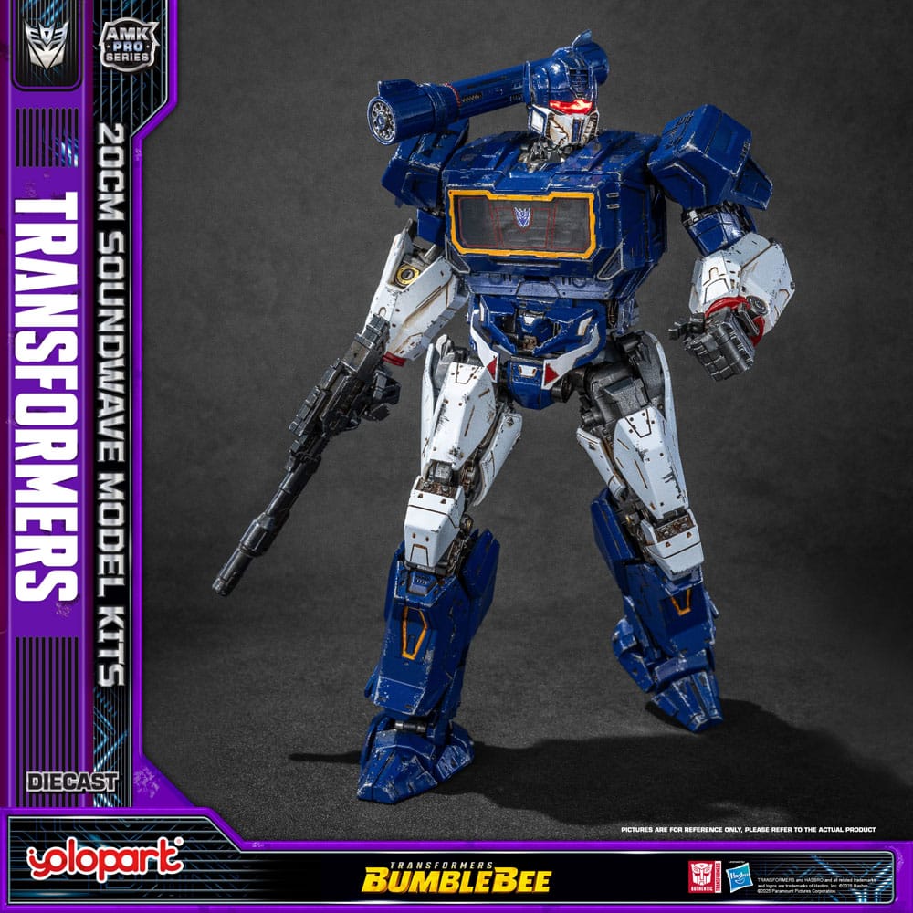 Transformers: Bumblebee Maqueta AMK Pro Series Soundwave (Oversea Version) 20 cm