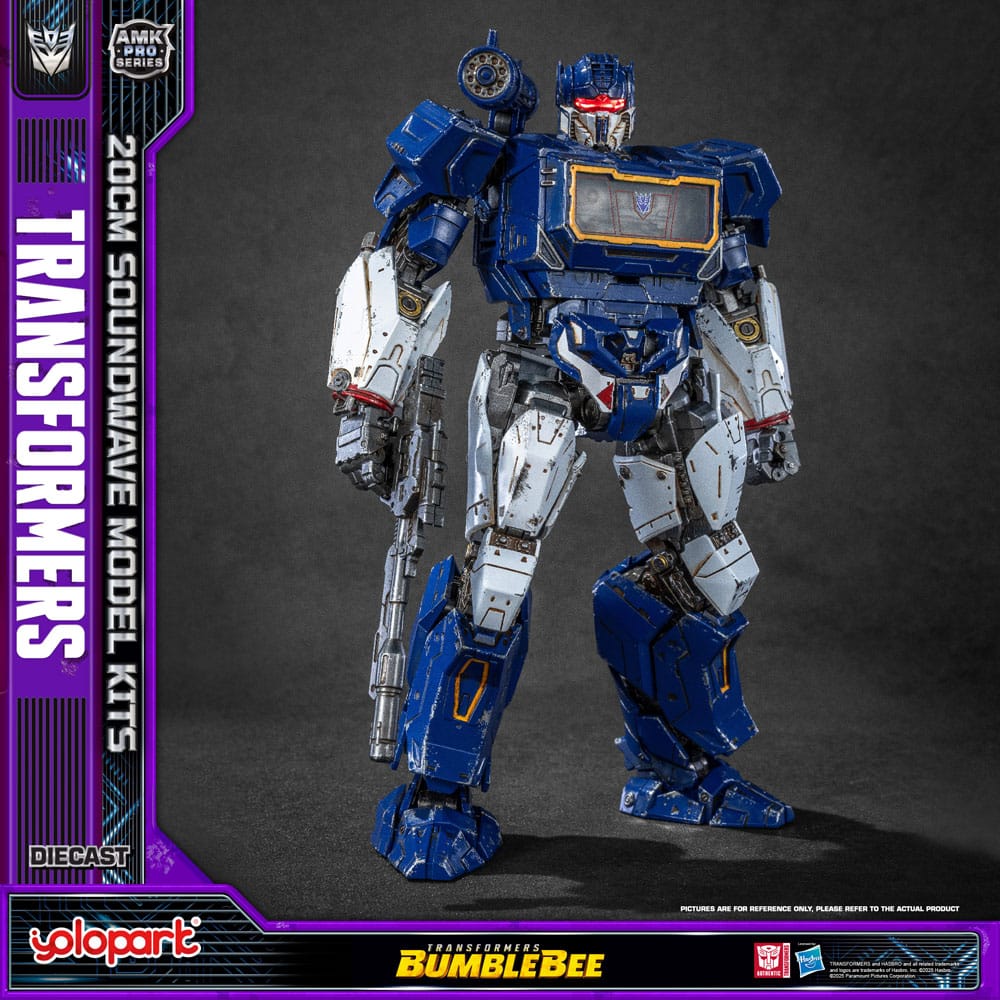 Transformers: Bumblebee Maqueta AMK Pro Series Soundwave (Oversea Version) 20 cm