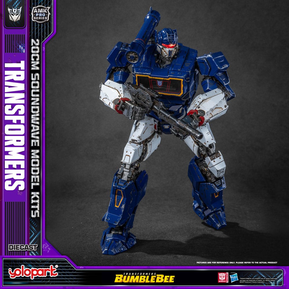 Transformers: Bumblebee Maqueta AMK Pro Series Soundwave (Oversea Version) 20 cm