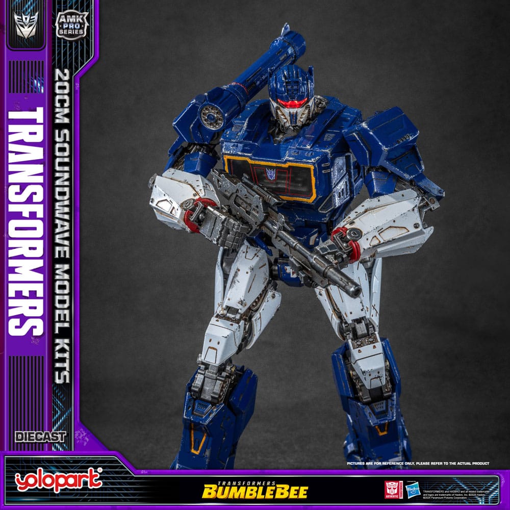 Transformers: Bumblebee Maqueta AMK Pro Series Soundwave (Oversea Version) 20 cm