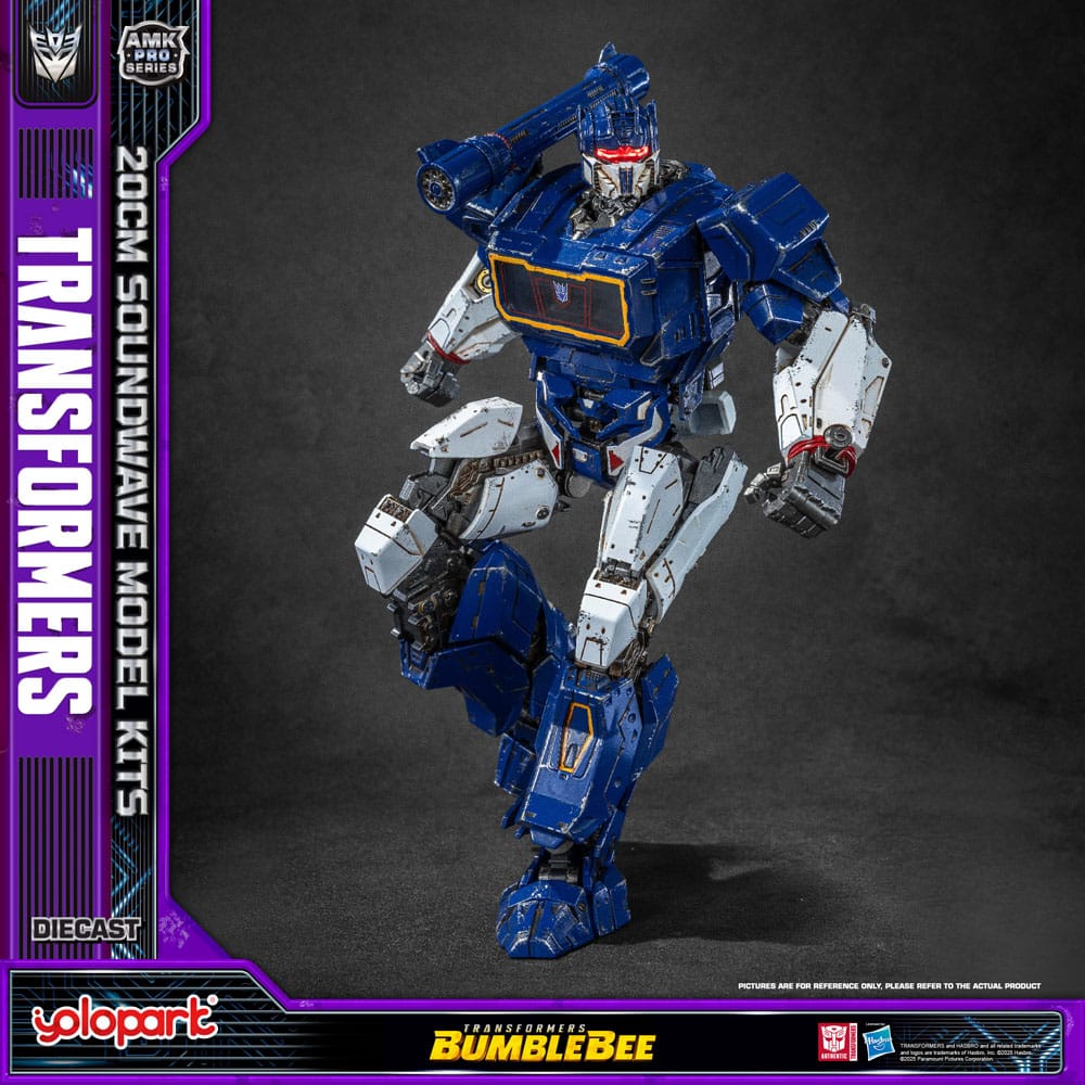 Transformers: Bumblebee Maqueta AMK Pro Series Soundwave (Oversea Version) 20 cm