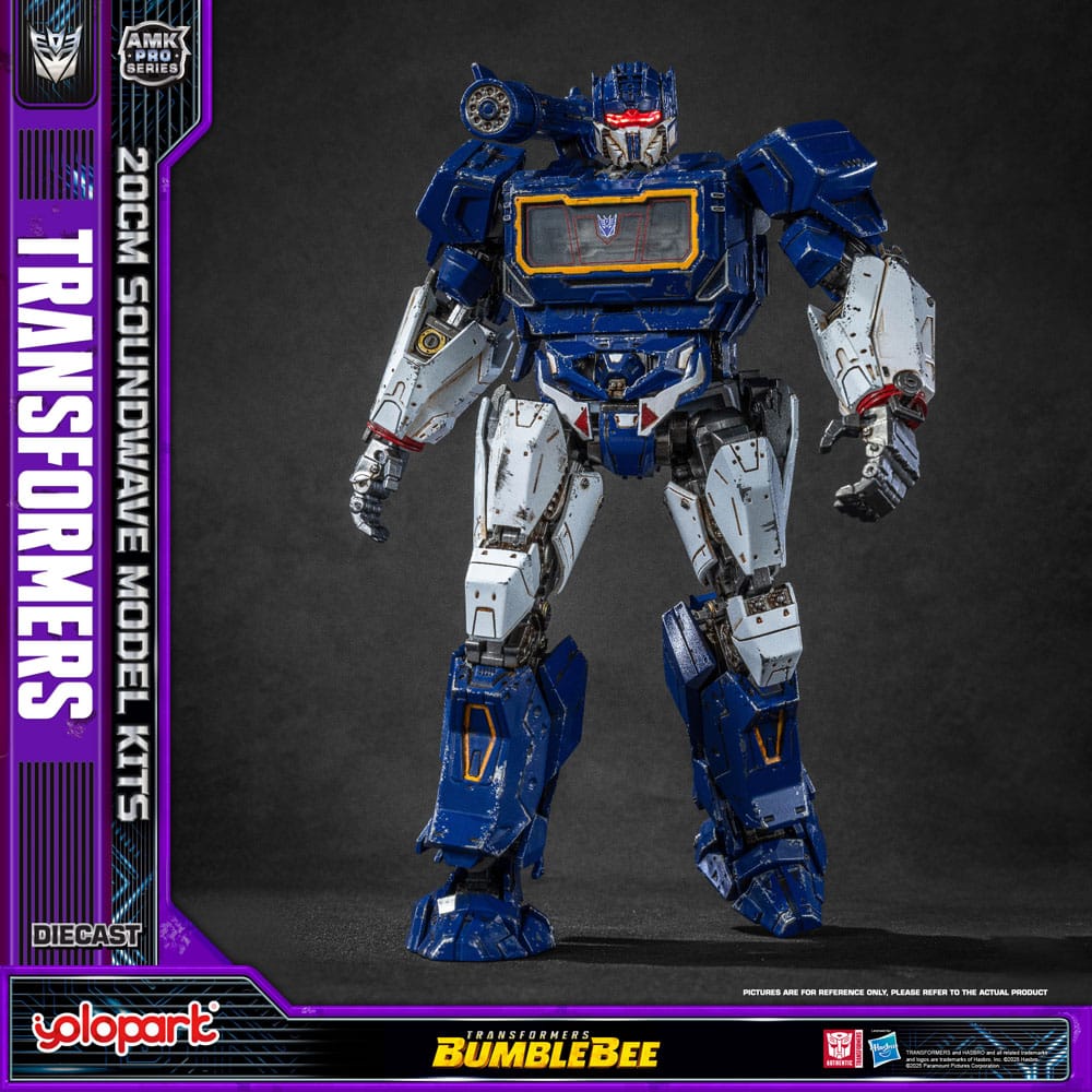 Transformers: Bumblebee Maqueta AMK Pro Series Soundwave (Oversea Version) 20 cm