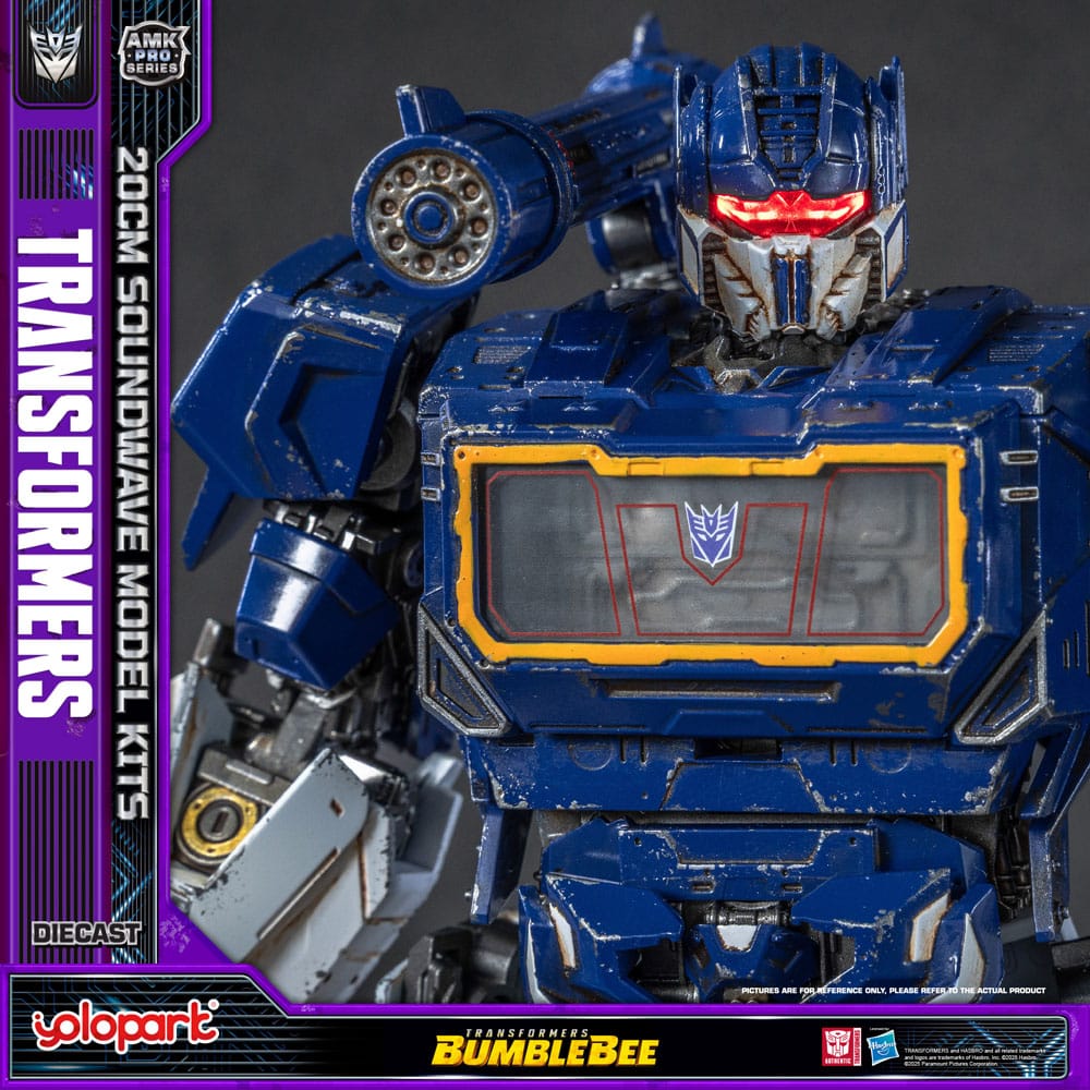 Transformers: Bumblebee Maqueta AMK Pro Series Soundwave (Oversea Version) 20 cm