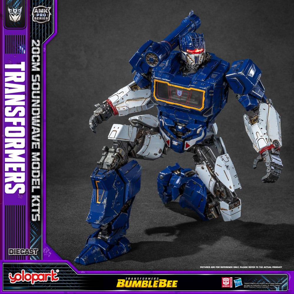 Transformers: Bumblebee Maqueta AMK Pro Series Soundwave (Oversea Version) 20 cm