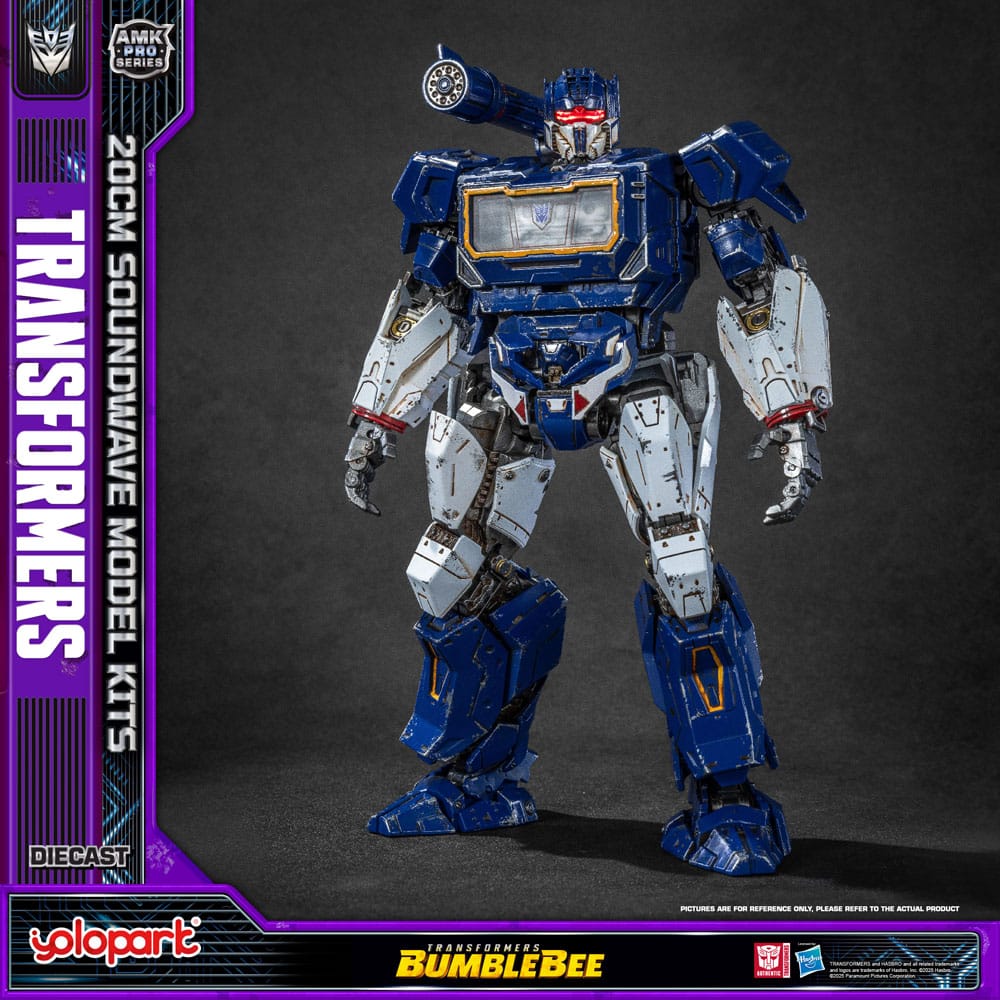 Transformers: Bumblebee Maqueta AMK Pro Series Soundwave (Oversea Version) 20 cm