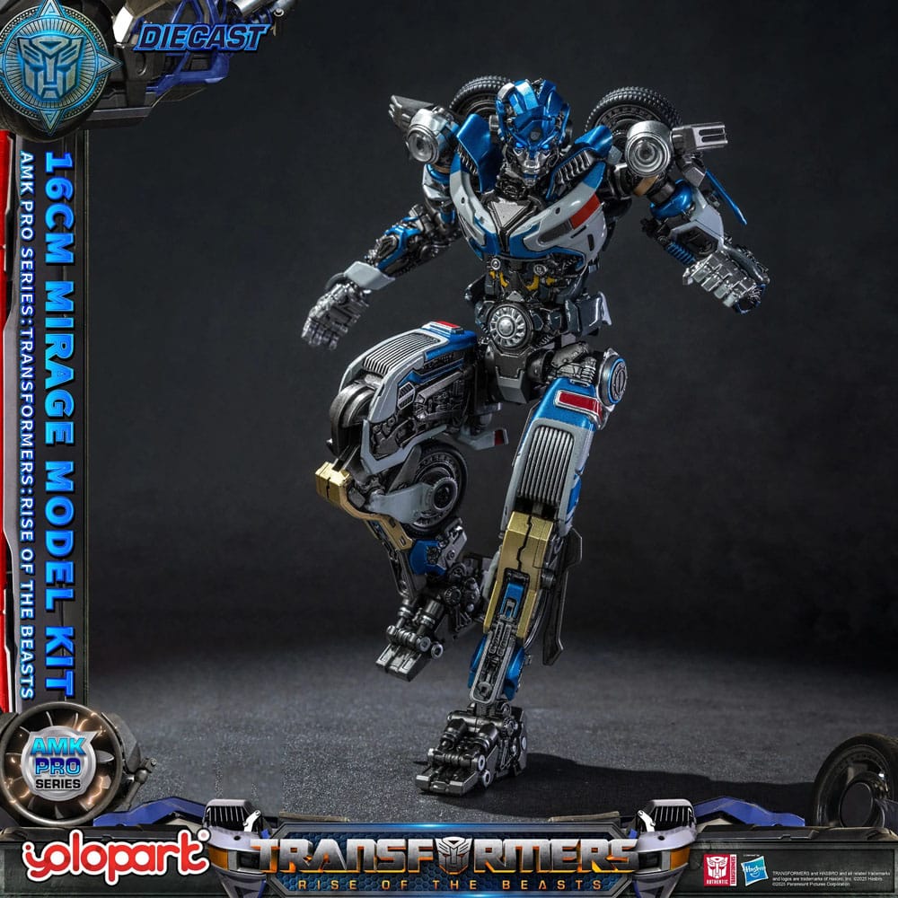 Transformers: Rise of the Beasts Maqueta AMK Pro Series Mirage (Oversea Version) 16 cm