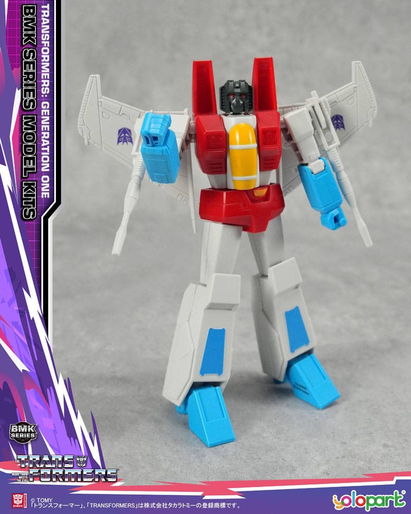 Transformers Generation One Maqueta BMK Series Starscream 16 cm
