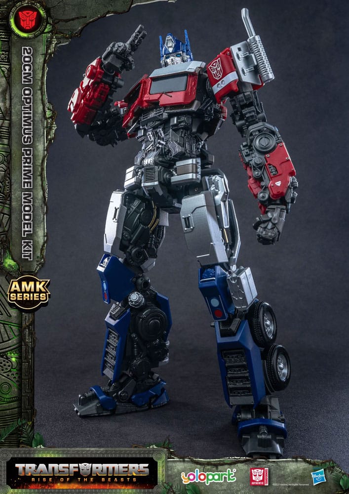 Transformers: Rise of the Beasts Maqueta AMK Series Optimus Prime 20 cm