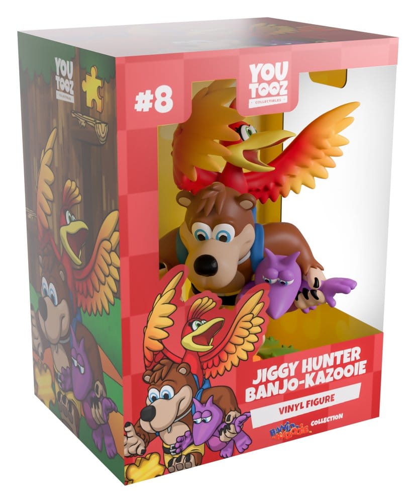 Banjo-Kazooie Figura Vinyl Jiggy Hunter Banjo & Kazooie 13 cm Frikytopia