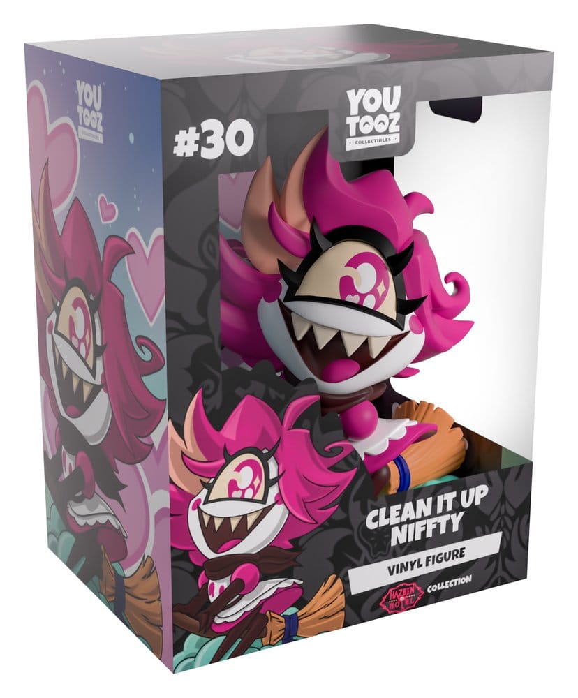 Hazbin Hotel Figura Vinyl Clean It Up Niffty 13 cm