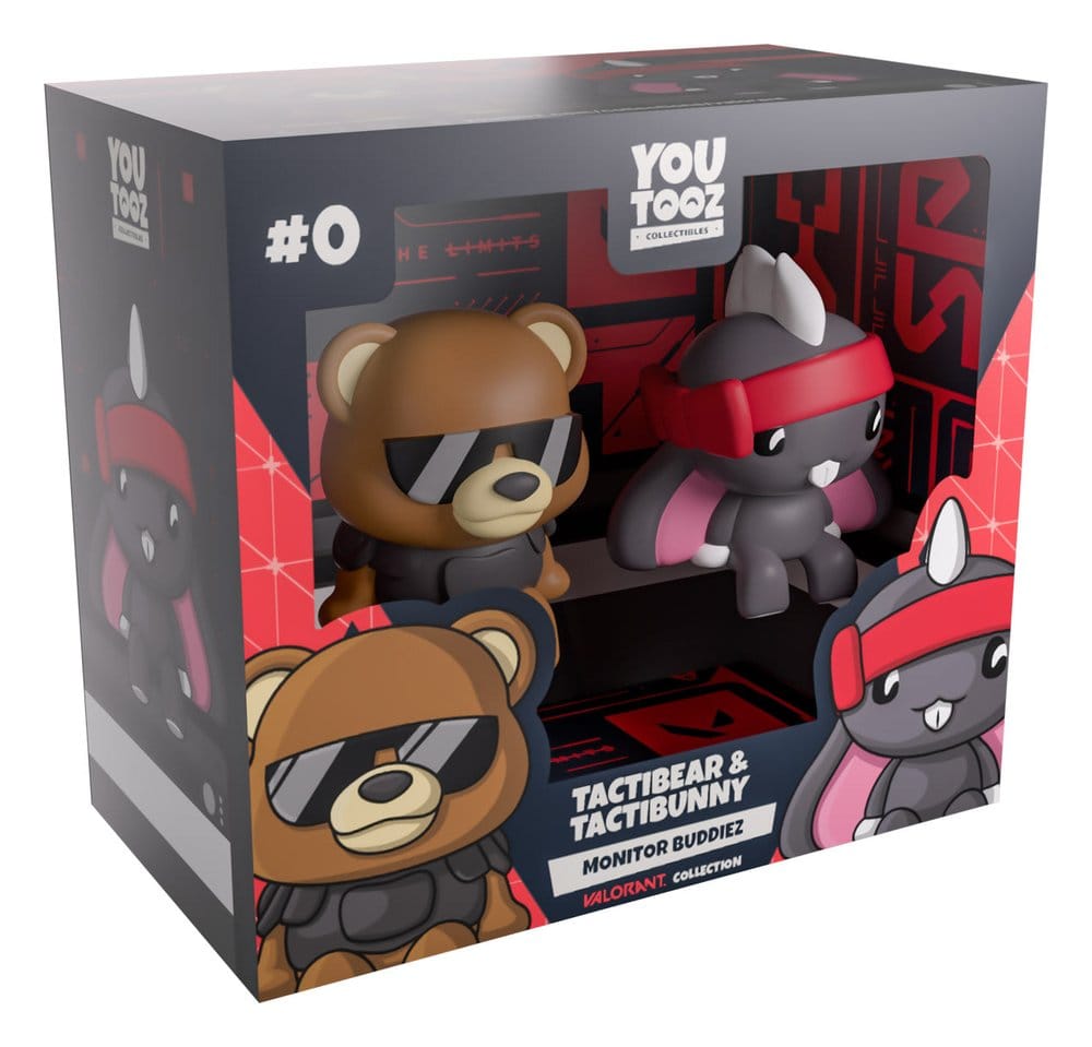 Valorant Figuras Vinyl TactiBear & TactiBunny 6 cm