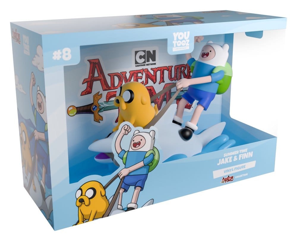 Adventure Time Figura Vinyl Jake & Finn Summertime 13 cm