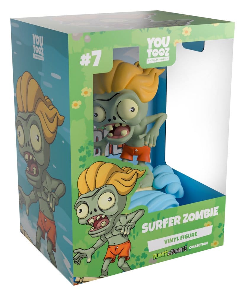 Plants vs. Zombies Figura Vinyl Surfer Zombie 10 cm Frikytopia