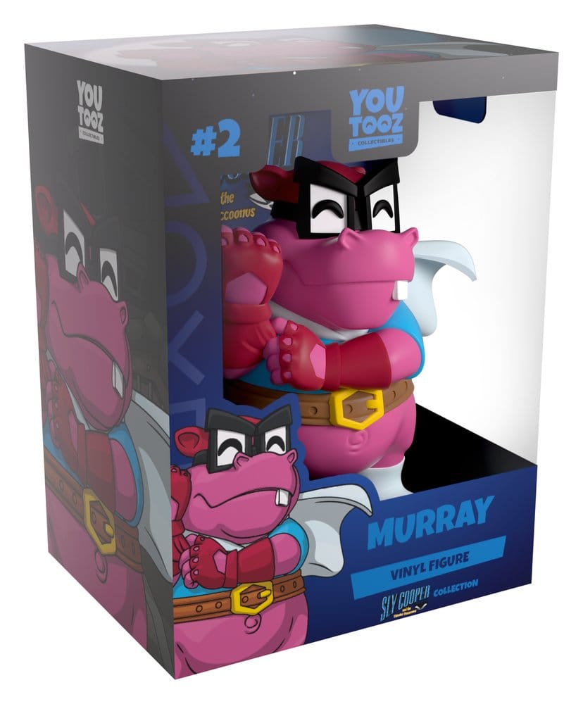 Sly Cooper Figura Vinyl Murray 11 cm