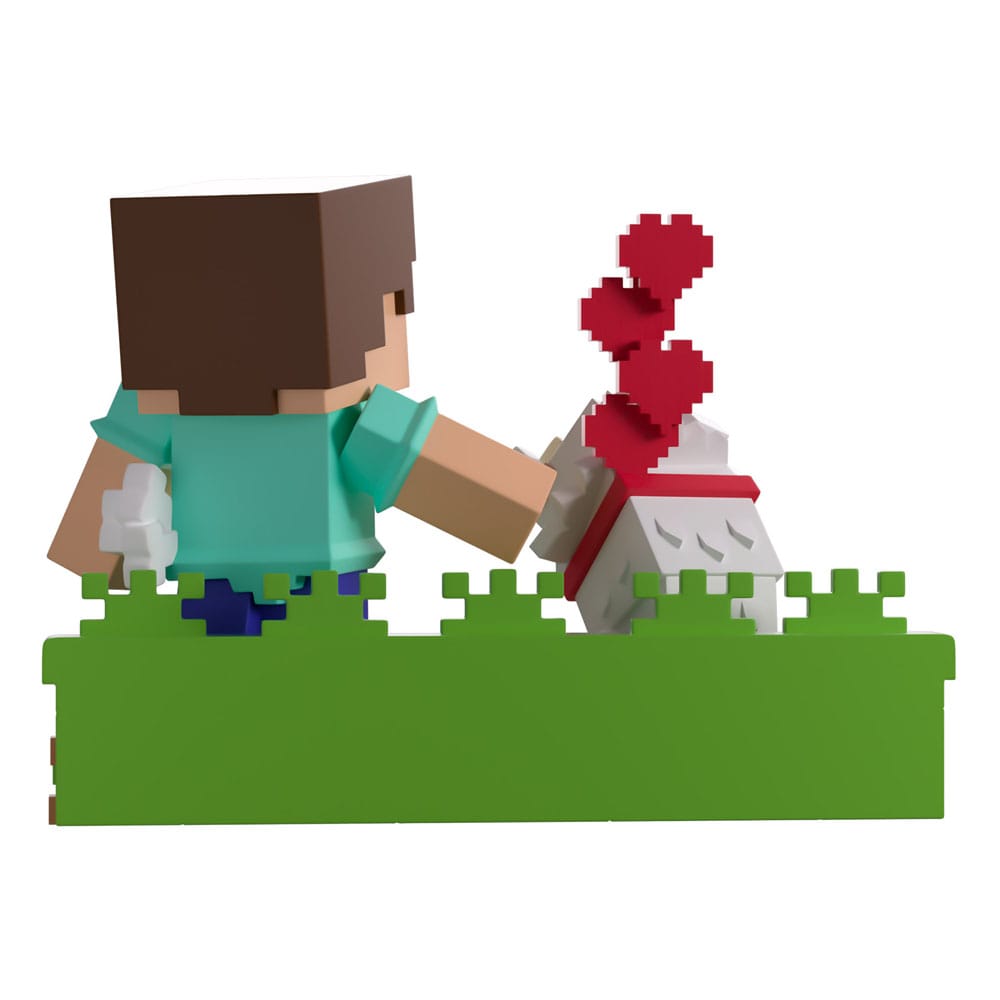 Minecraft Figura Vinyl Taming a Wolf 10 cm