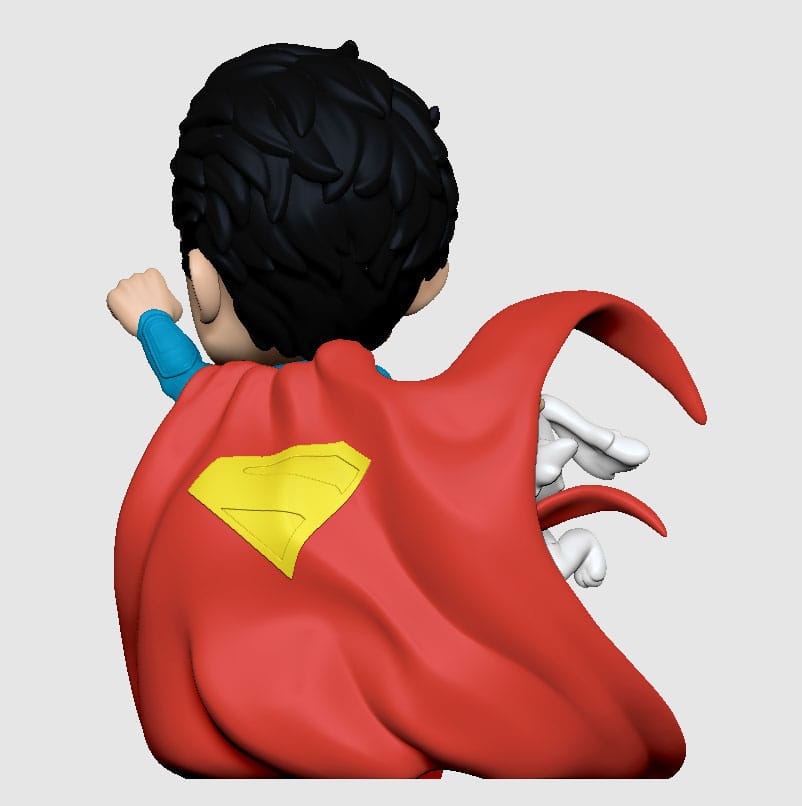 Superman 2025 Figura Vinyl Superman & Krypto 13 cm