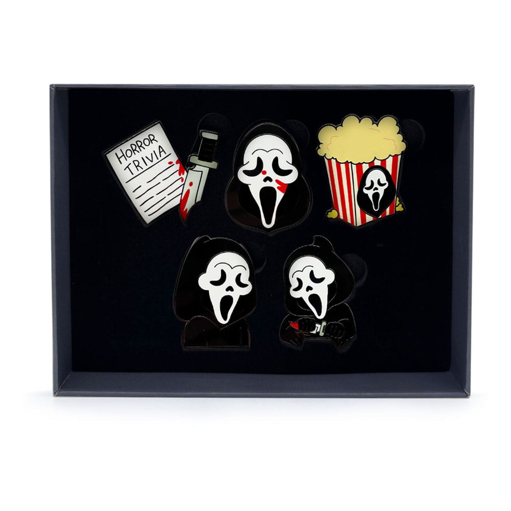Scream Chapas esmaltadas Set Ver. 2 3 cm (6)