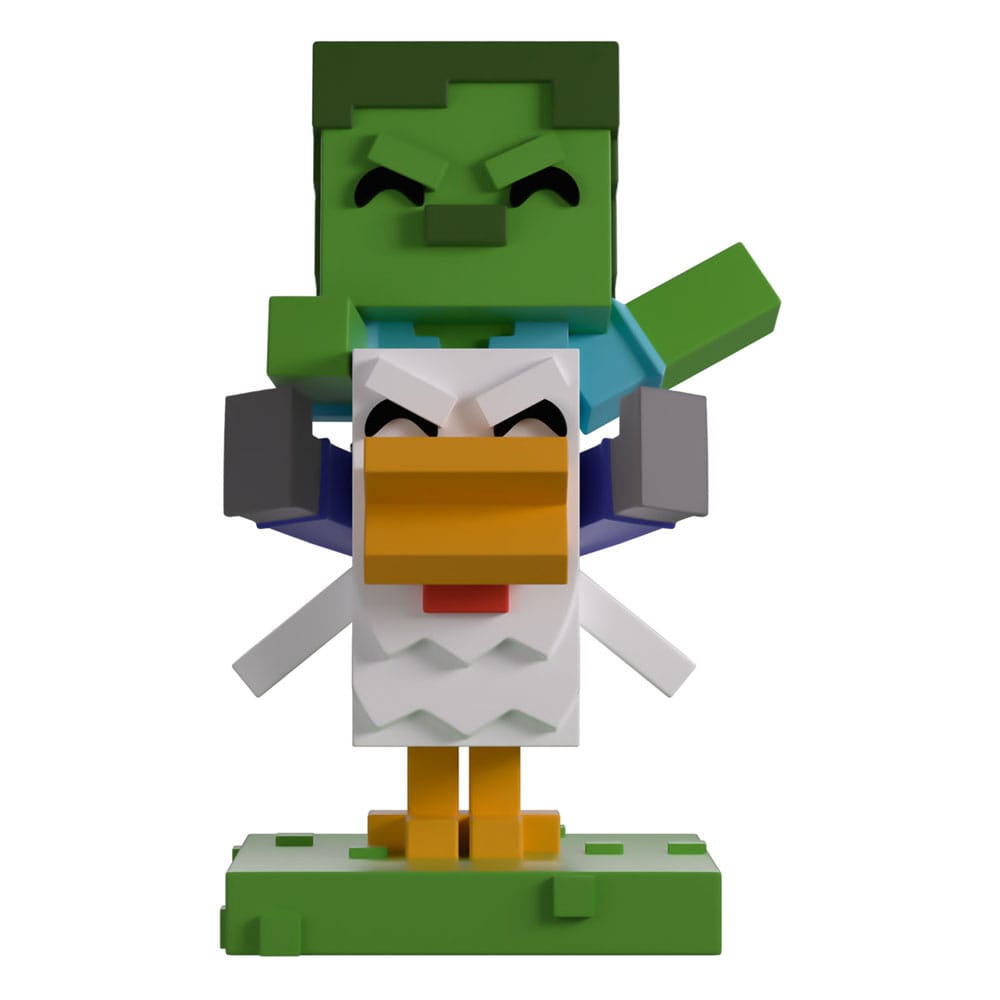 Minecraft Figura Vinyl Chicken Jockey 12 cm Frikytopia