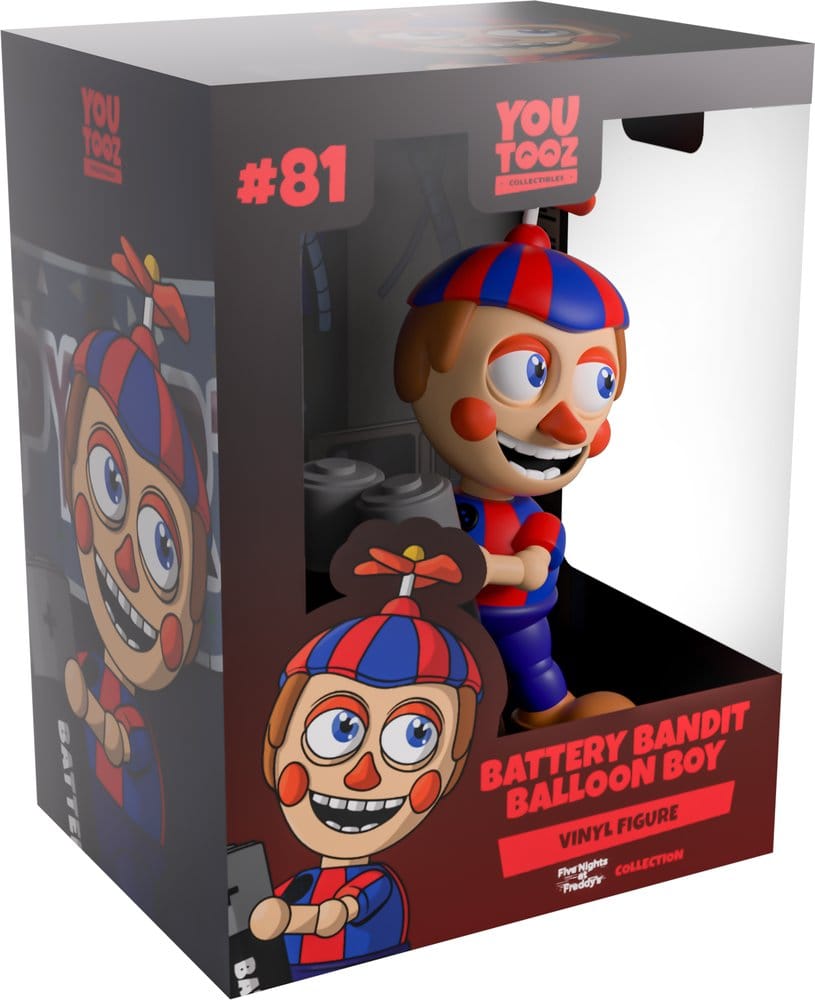 Five Nights at Freddy's Figura Vinyl Battery Balloon Boy 12 cm