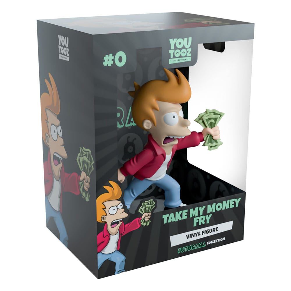 Futurama Figura Vinyl Take my Money Fry 13 cm