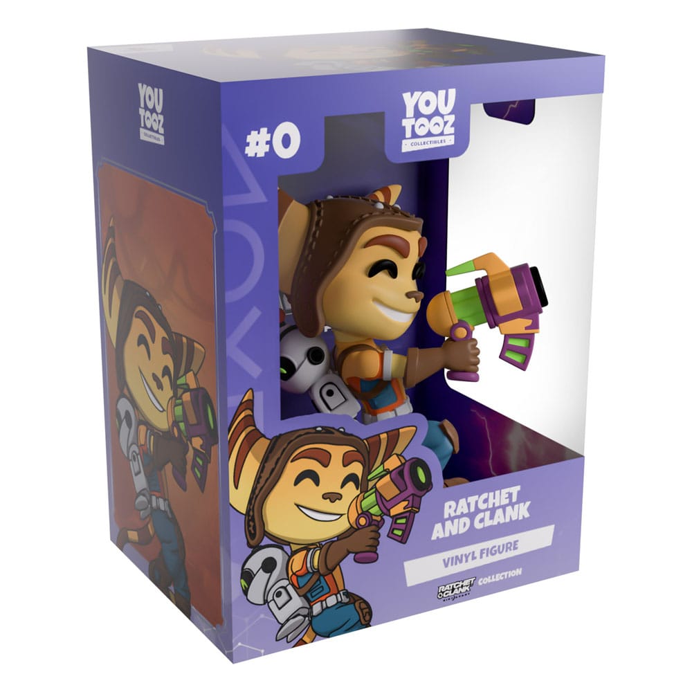 Ratchet & Clank Figura Vinyl Ratchet and Clank 10 cm