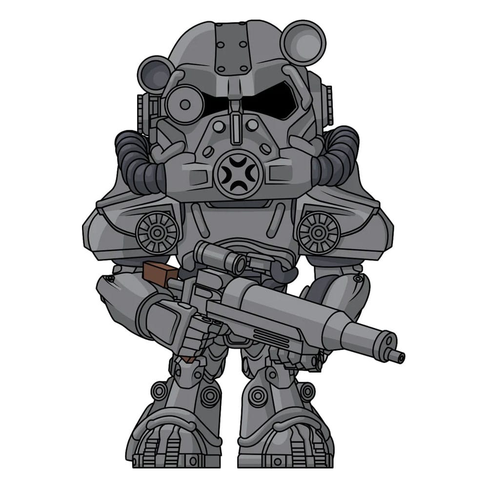 Fallout Figura Vinyl T-60 Power Armor 11 cm