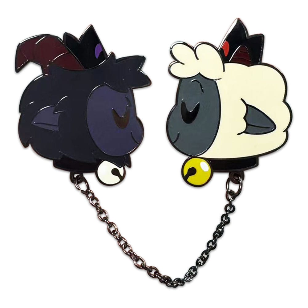 Cult of The Lamb Chapa Goat & Lamb 5 cm Frikytopia