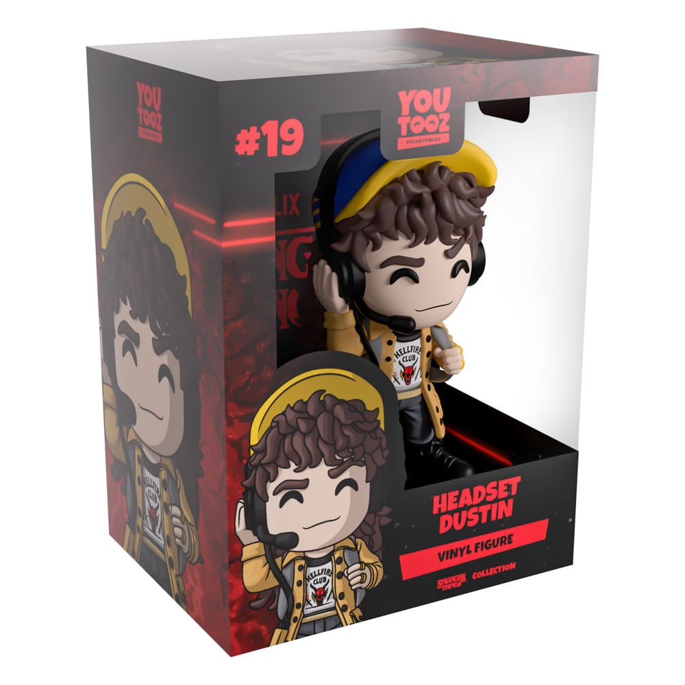 Stranger Things Figura Vinyl Headset Dustin 13 cm Frikytopia