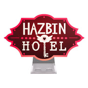 Hazbin Hotel lamparilla Logo Stand 13 cm