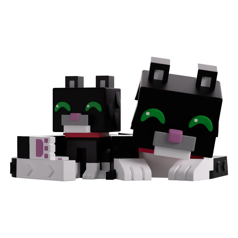 Minecraft Figura Vinyl Tuxedo Cat 6 cm