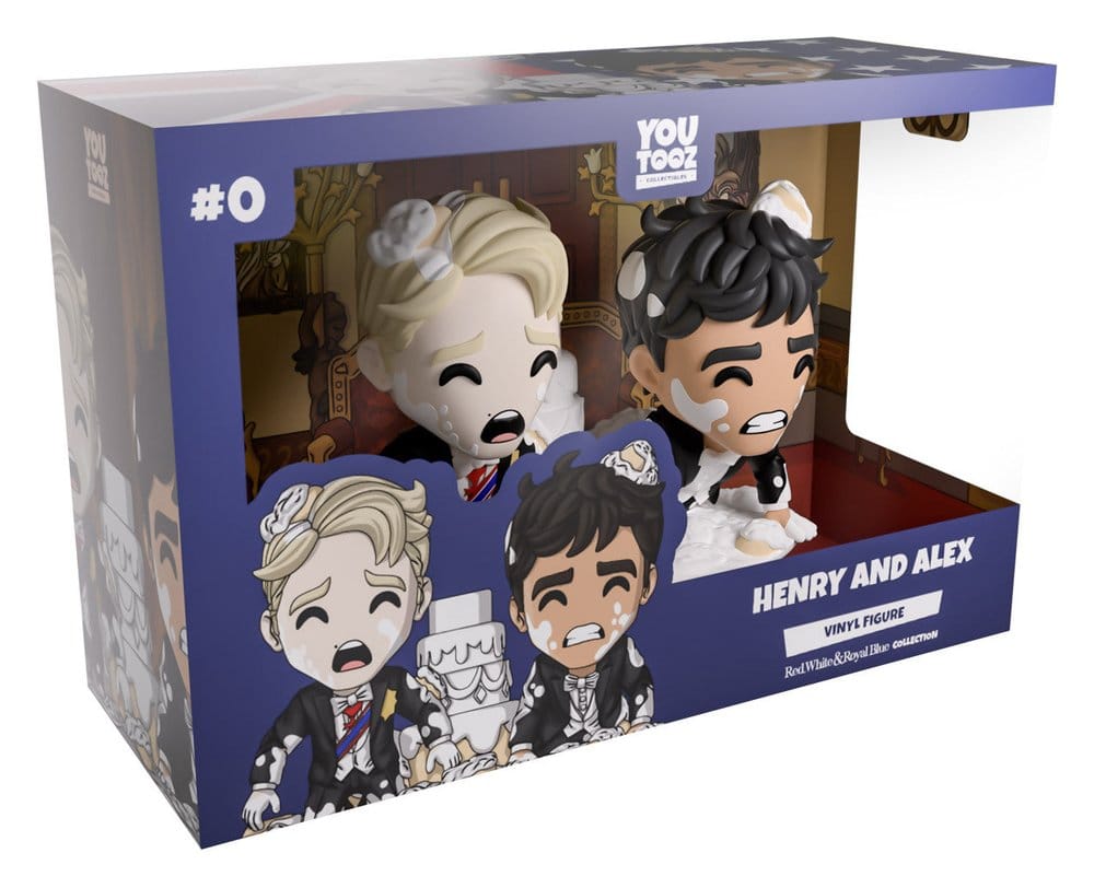 Red, White & Royal Blue Figura Vinyl Henry And Alex 11 cm