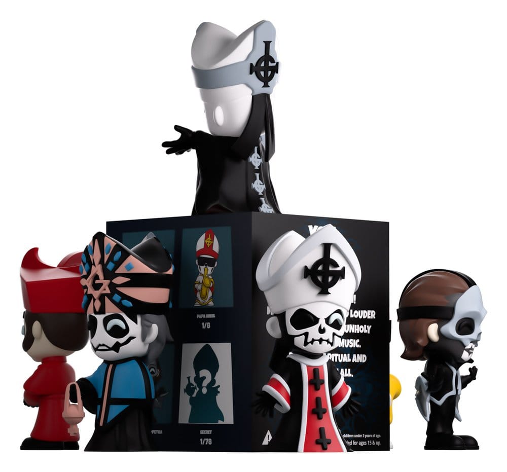 Ghost Figuras Mini 8 cm Blind Box Expositor (7)