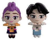 KPop Demon Hunters Figuras Vinyl Jinu & Rumi Monitor Buddiez 6 cm