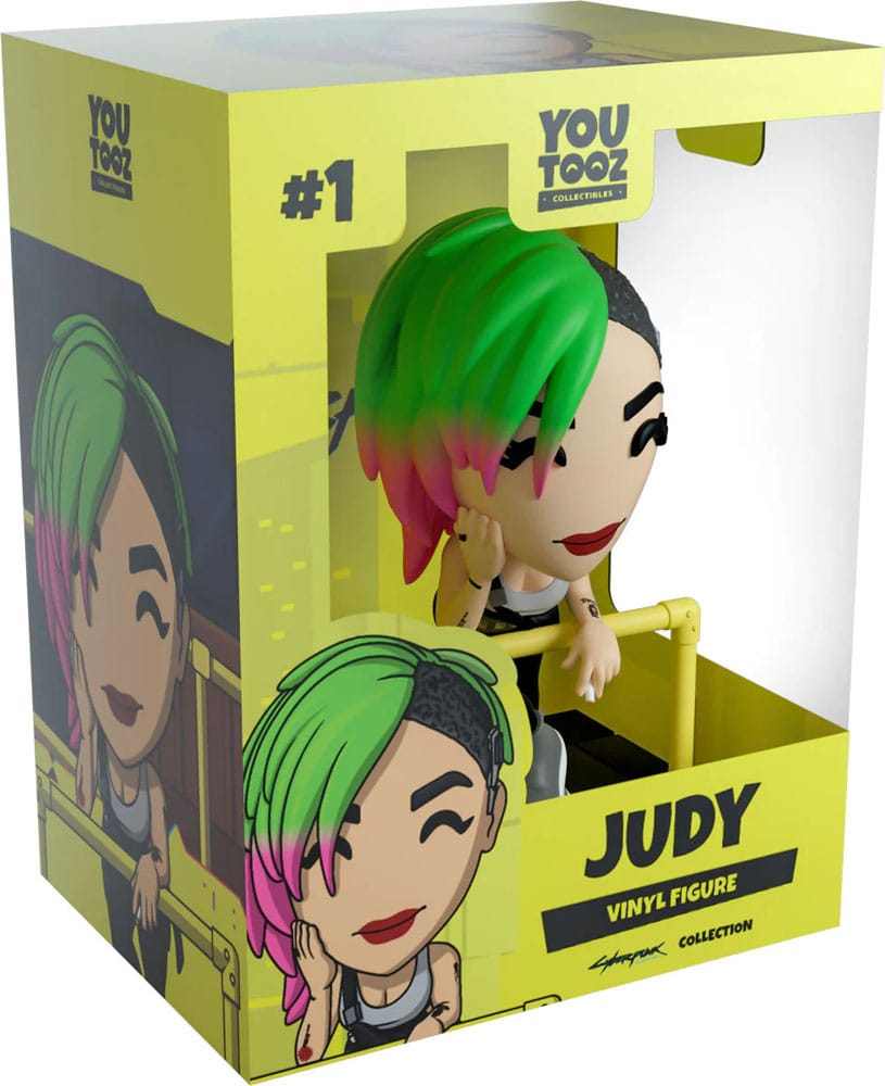 Cyberpunk 2077 Figura Vinyl Judy 10 cm