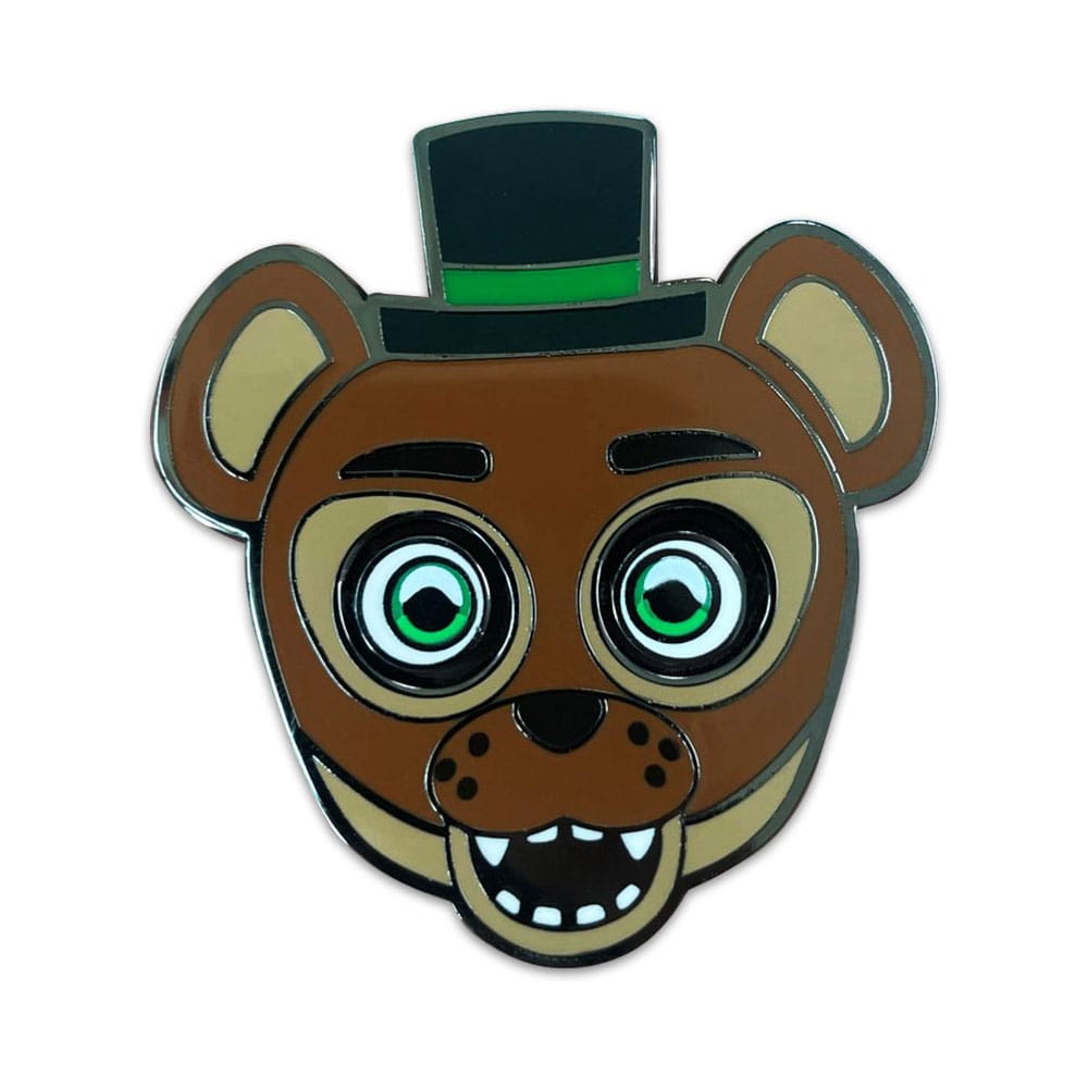 Five Nights at Freddy´s Chapa Popgoes The Weasel Glow in the Drak Spinning 5 cm