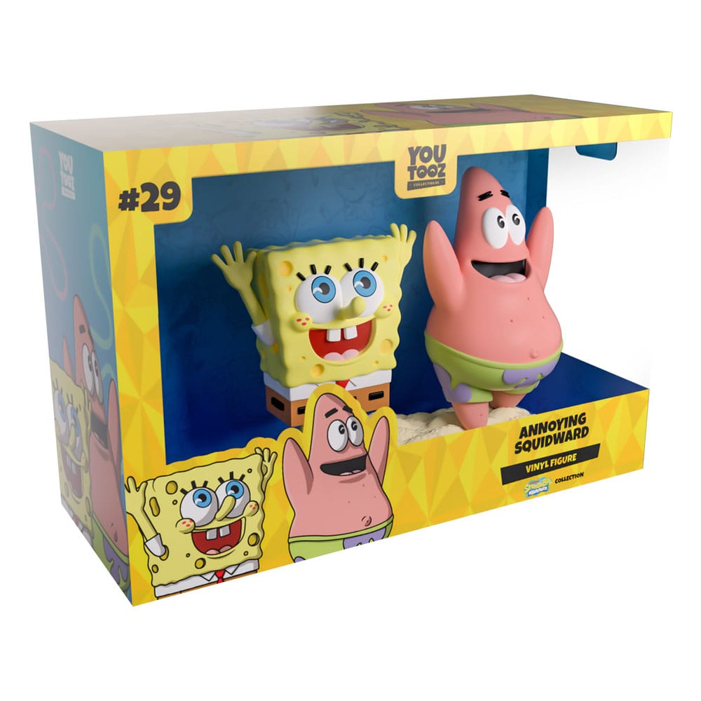 Bob Esponja Figura Vinyl Annoying Squidward 13 cm