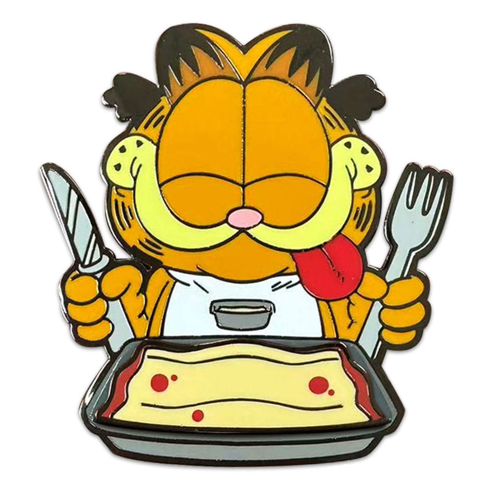 Garfield Chapa Disco Garfield Lasagna Dinner 5 cm Frikytopia