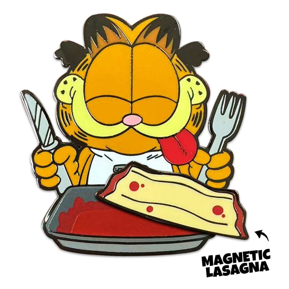 Garfield Chapa Disco Garfield Lasagna Dinner 5 cm