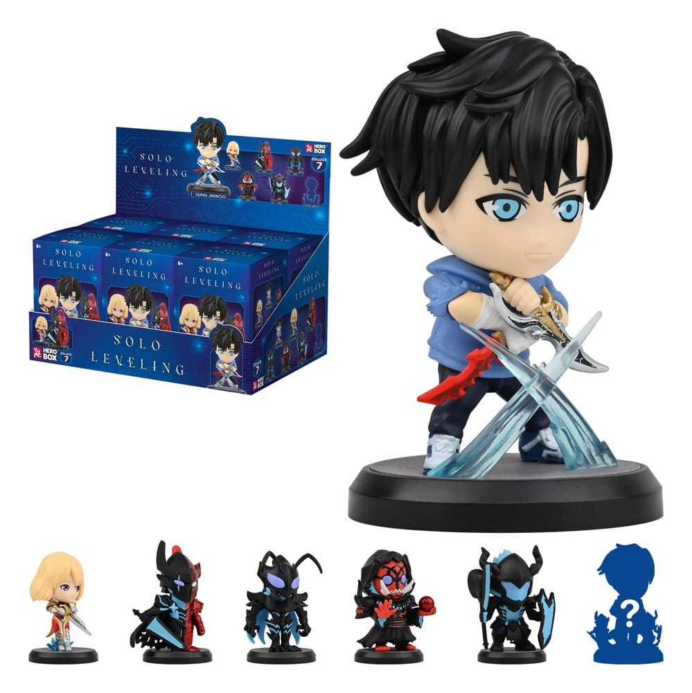 Solo Leveling Hero Box Figuras mini Shadow Rising Series Cajas Sorpresa Expositor (12)