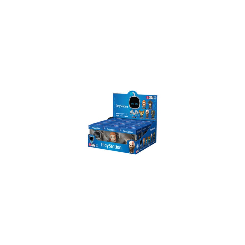 PlayStation Cabezón Bobble Hero 6 cm Expositor (12)