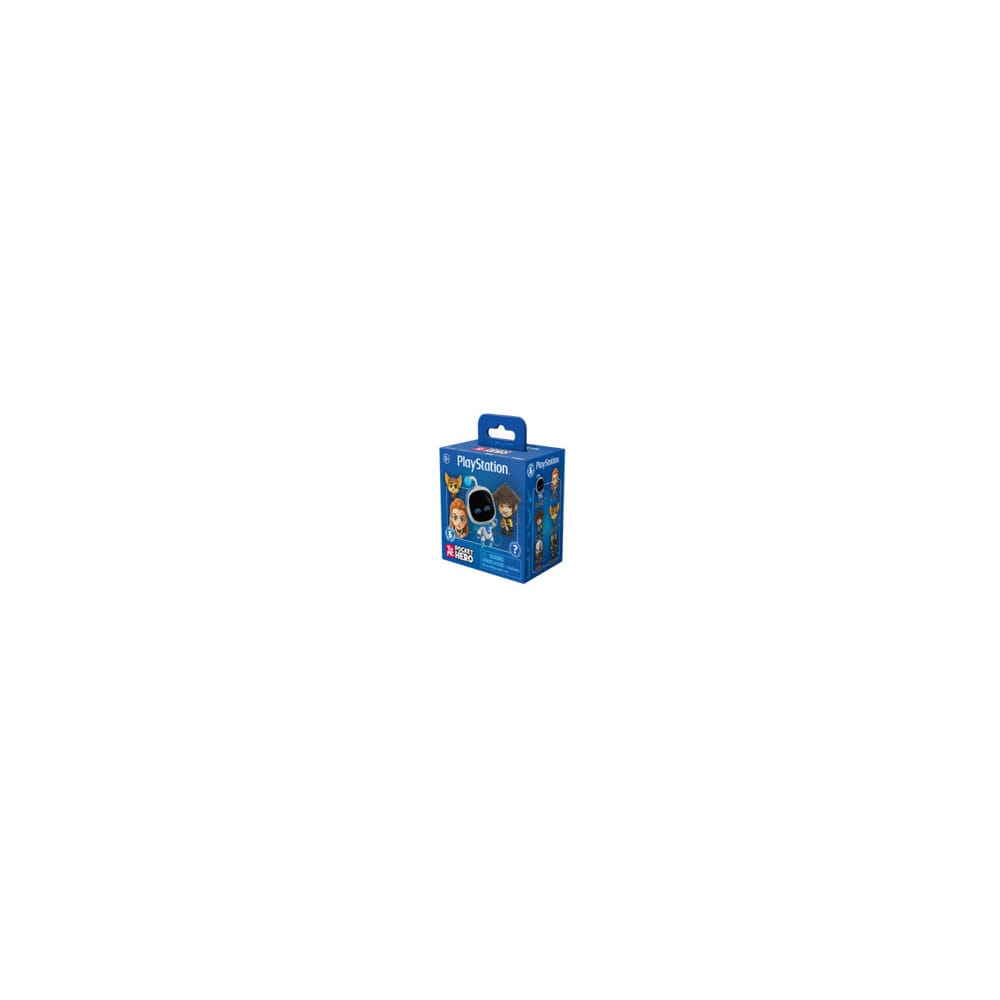 PlayStation Llaveros Pocket Hero Cajas Sorpresa Expositor (12)