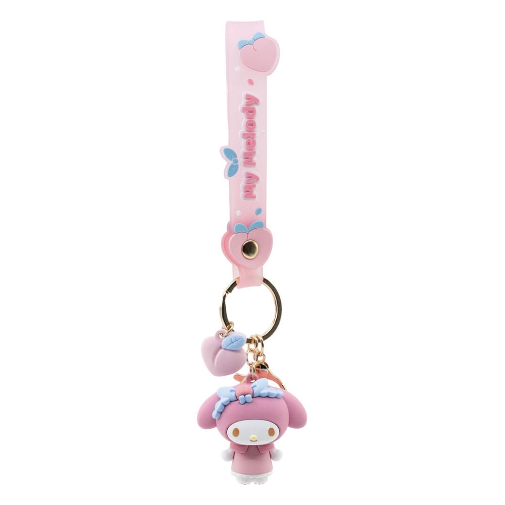 Sanrio Llaveros Peach Series Hello Kitty and Friends Expositor (12)
